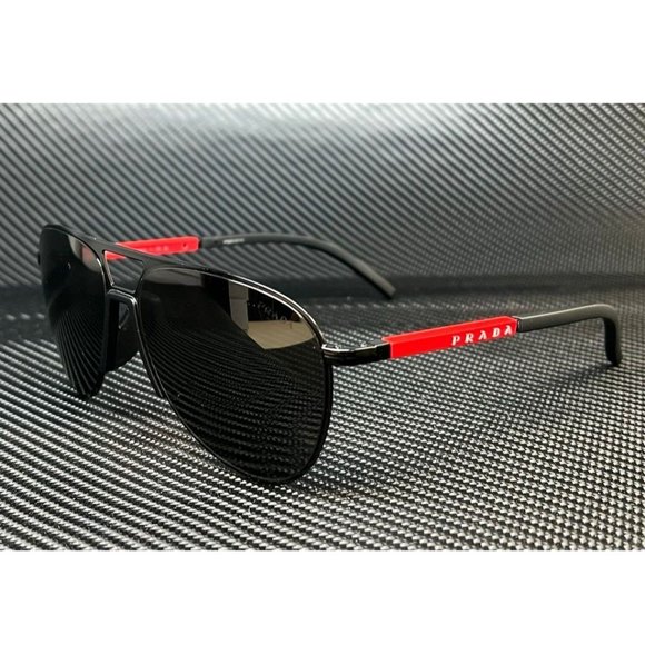Prada Matte 59mm Men's Sunglasses - Picture 1 of 4